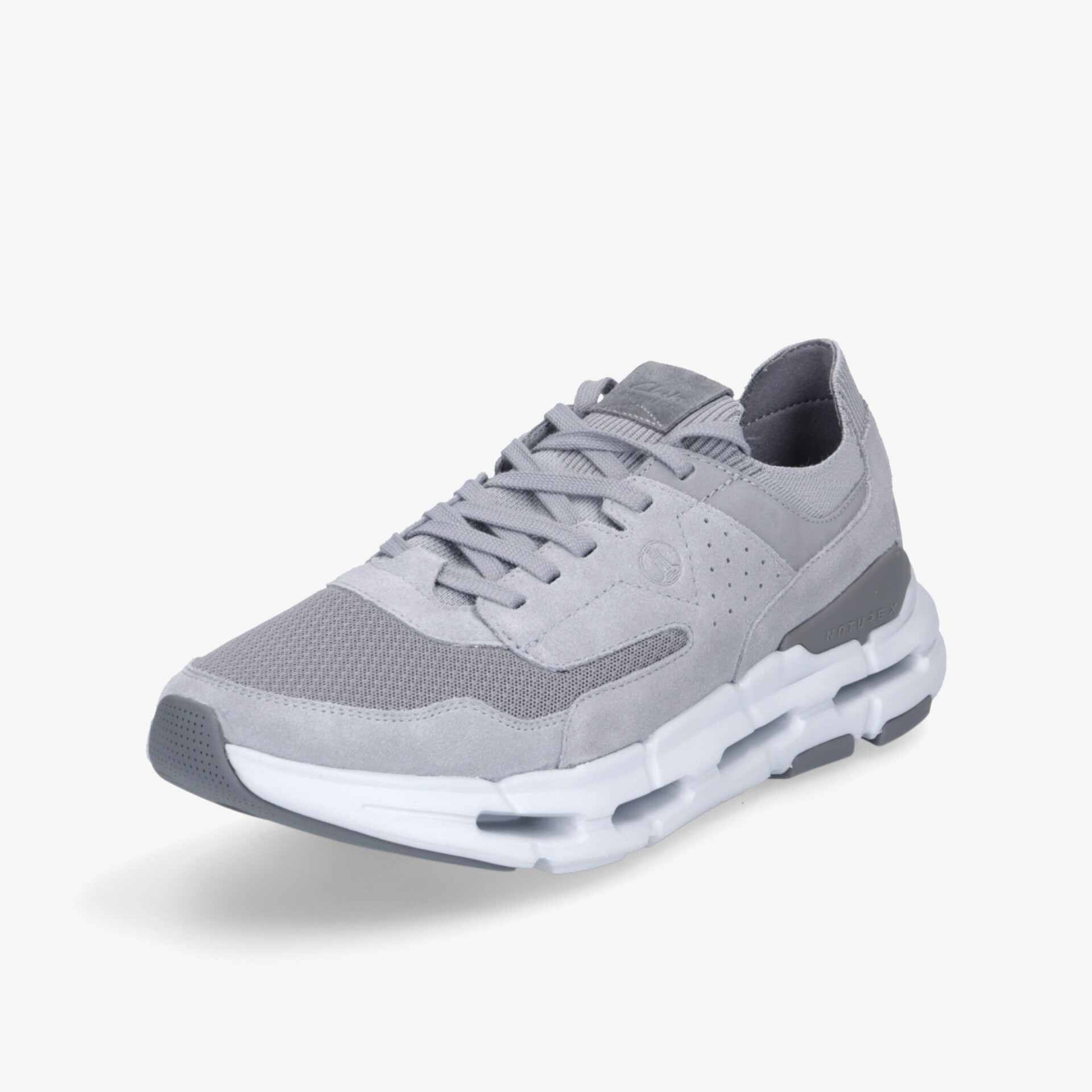 Clarks NXE Lo Herren Sneaker Low grau