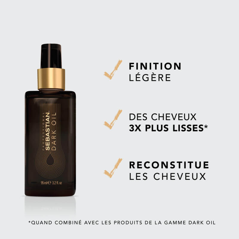 Huile coiffante Dark Oil Sebastian 95ML
