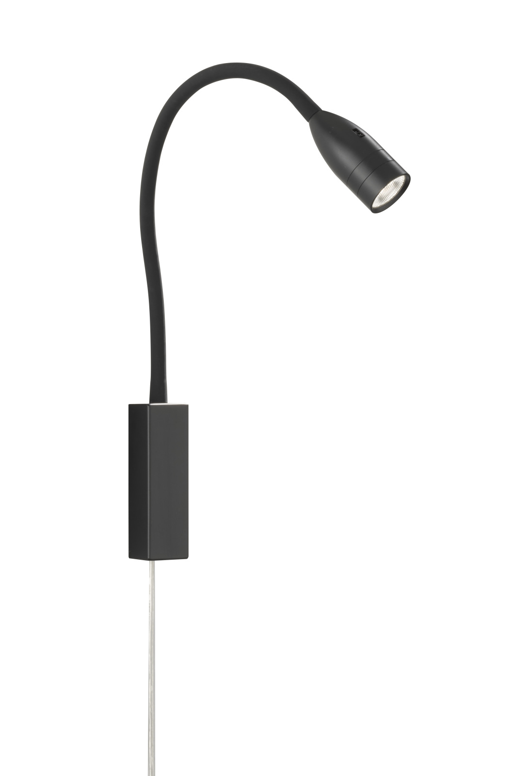 LED-Wandspot flex STEN - schwarz matt - dimmbar - 61 cm