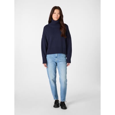 Damenpullover Oversized, Navy