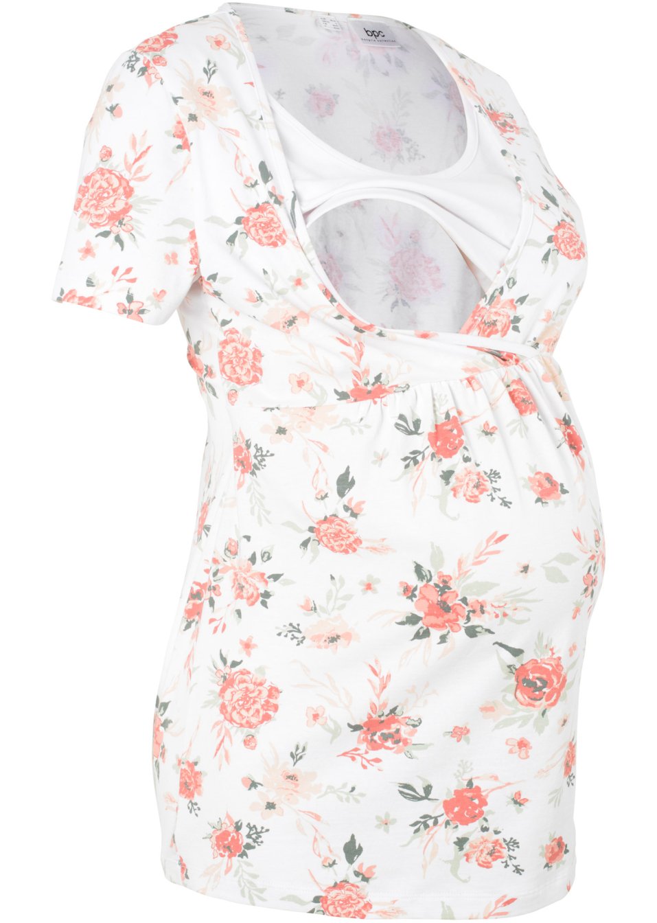 T-shirt de grossesse avec fonction allaitement