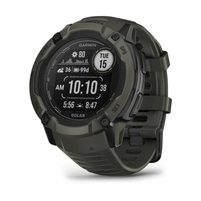 Garmin Unisex Ure Instinct 2X Solar Grøn