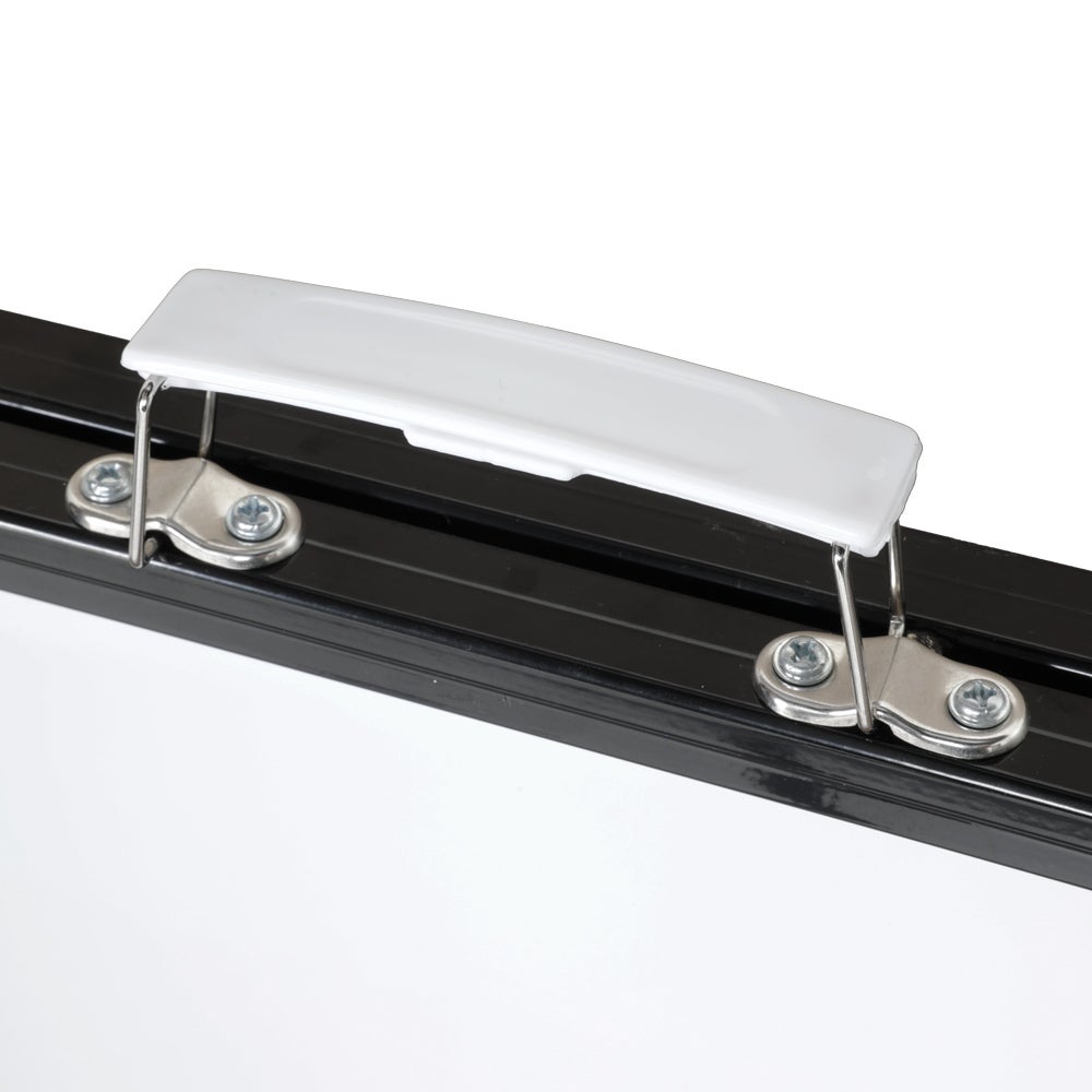 Draagbaar whiteboard met zwarte rand 30x40 cm