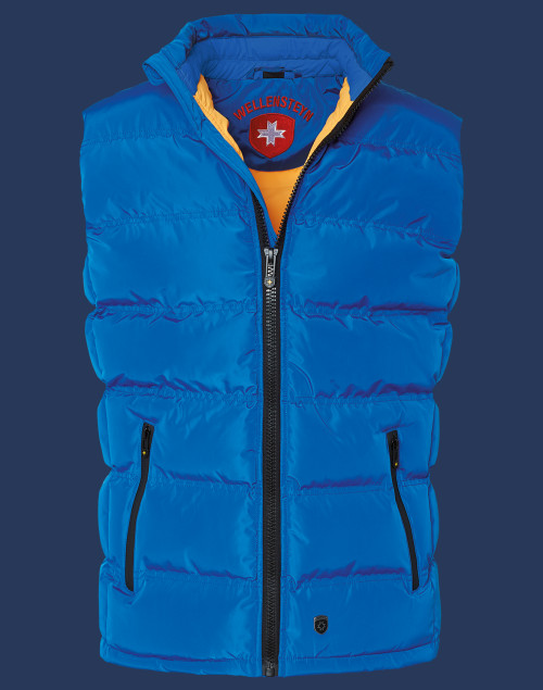 Snowdome Vest Men PrincessAirTec, Nauticblue