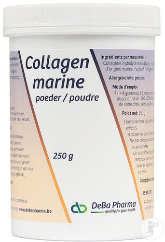 Deba Collagen Marine Poudre Complément Alimentaire Pot 250g