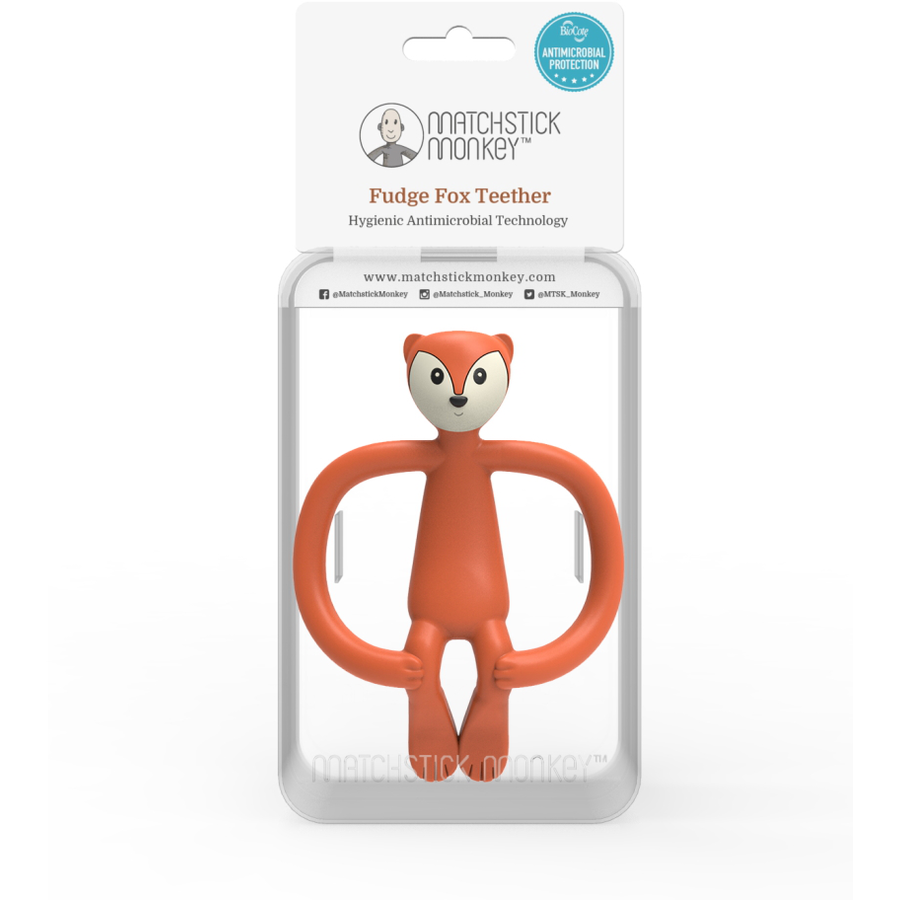 MATCHSTICK MONKEY™ Beißring Fudge Fuchs