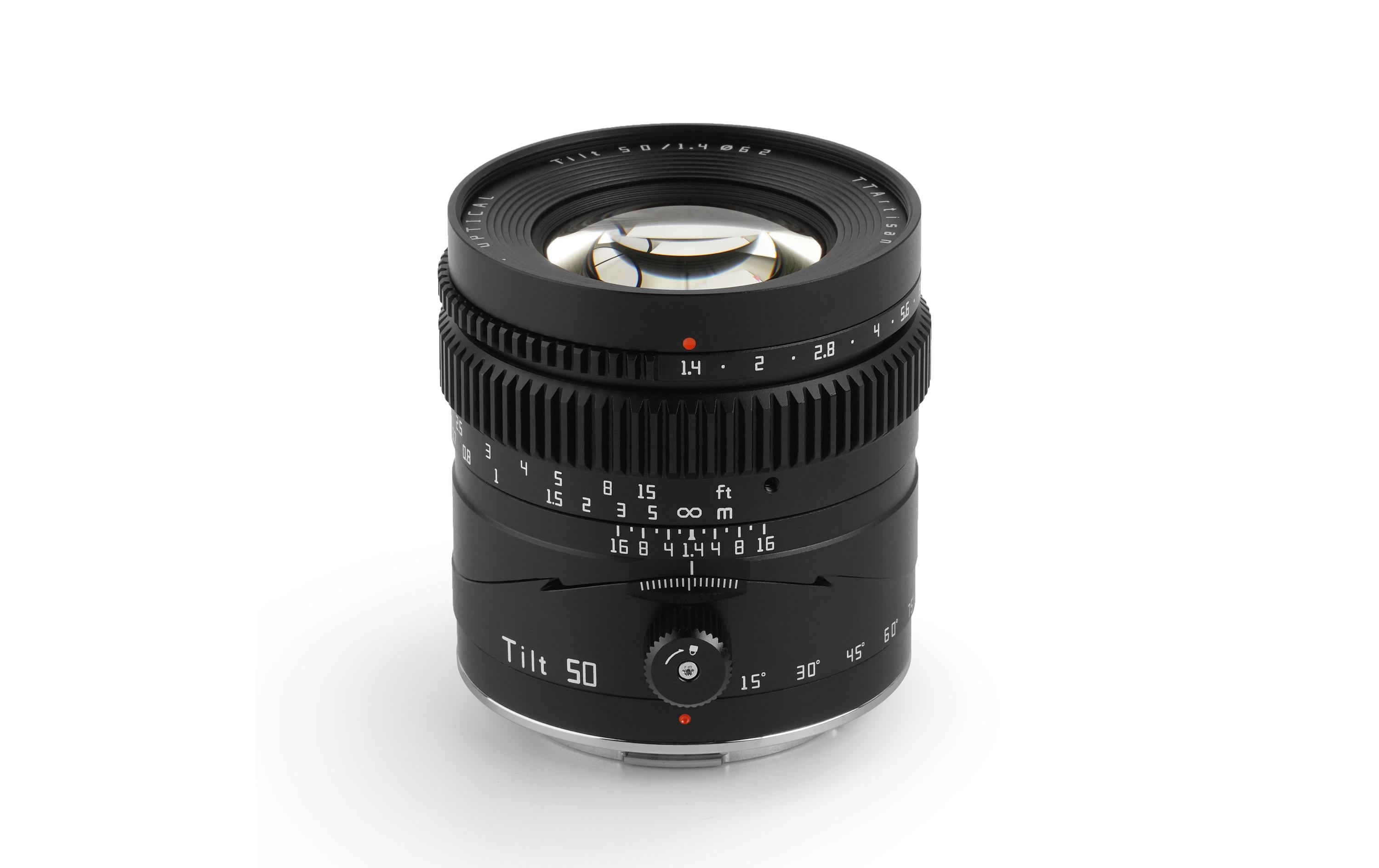 Festbrennweite Tilt 50mm F/1.4 – L-Mount<br>Festbrennweitenobjektiv mit erweiterter Fokussteuerung