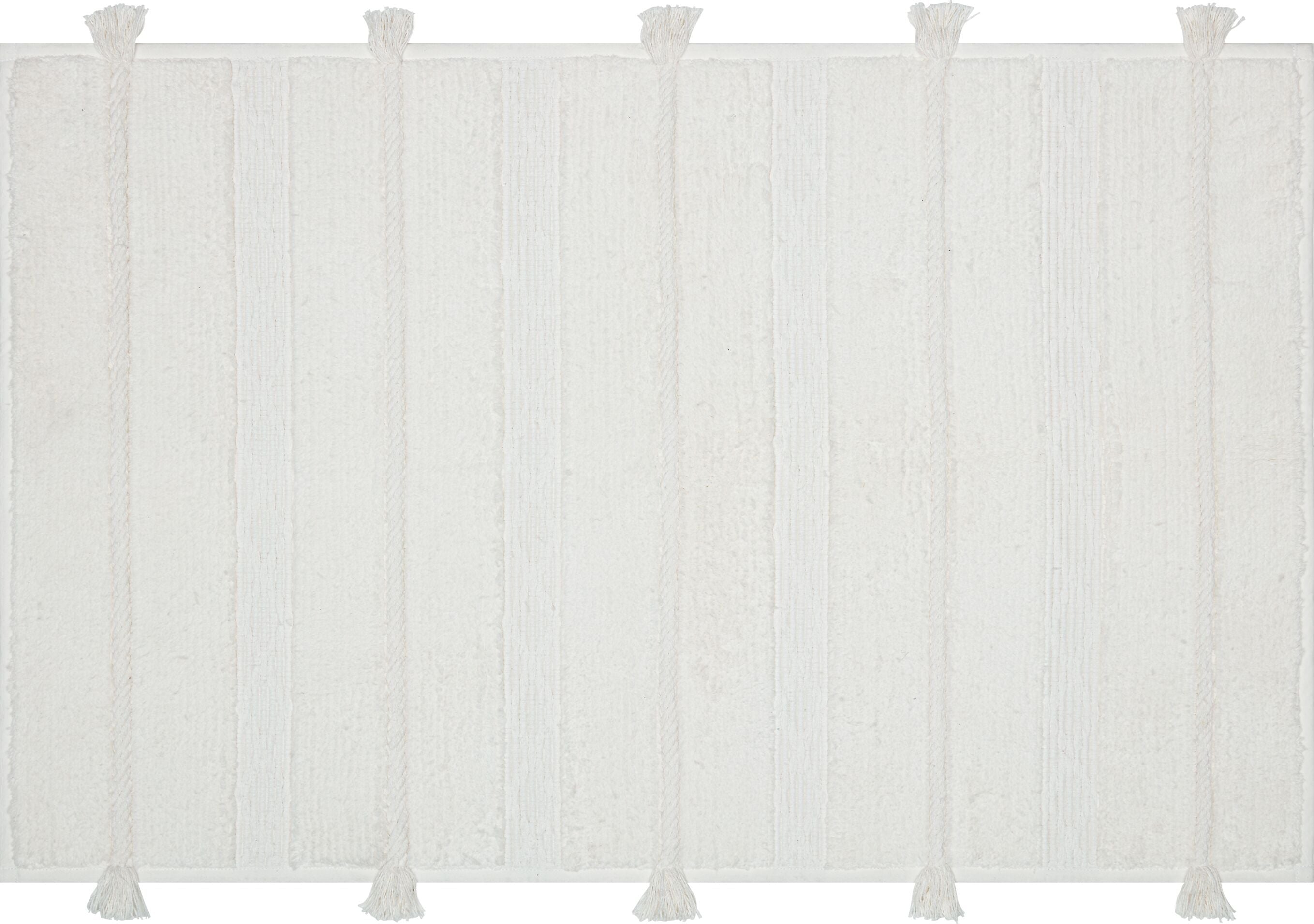 PABLO Badematte - Weiss / B: 60.0 cm x H: 90.0 cm
