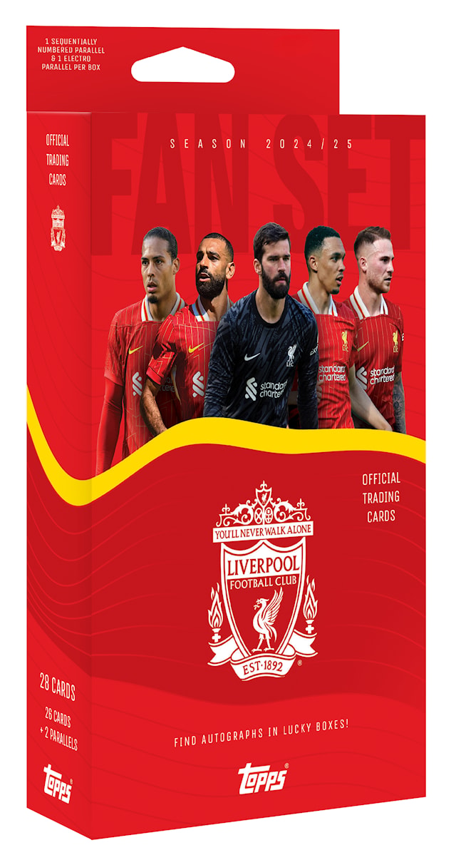TOPPS LIVERPOOL FAN SET 24/25