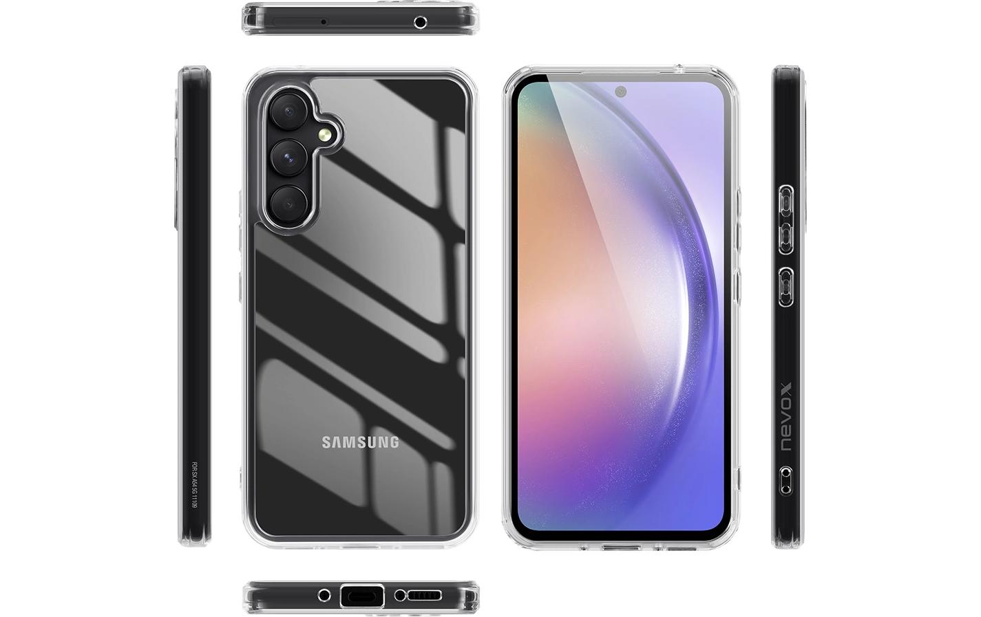 Back Cover StyleShell SHOCKFlex Galaxy A55 5G TransparentSchutzhülle aus TPU für das Samsung Galaxy A55 5G