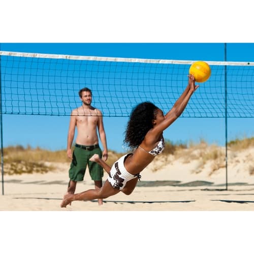 Volleyballnett + bag 23427