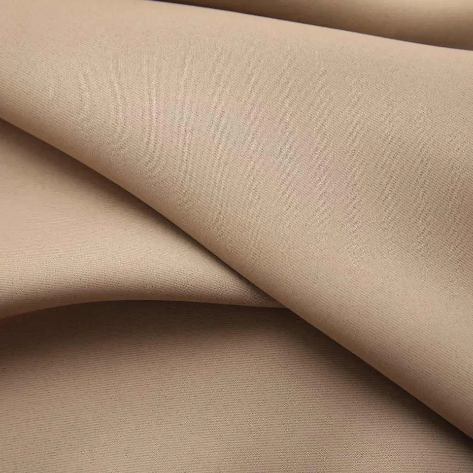 vidaXL - Gordijn - Taupe - Stof - 140 x 245 cm