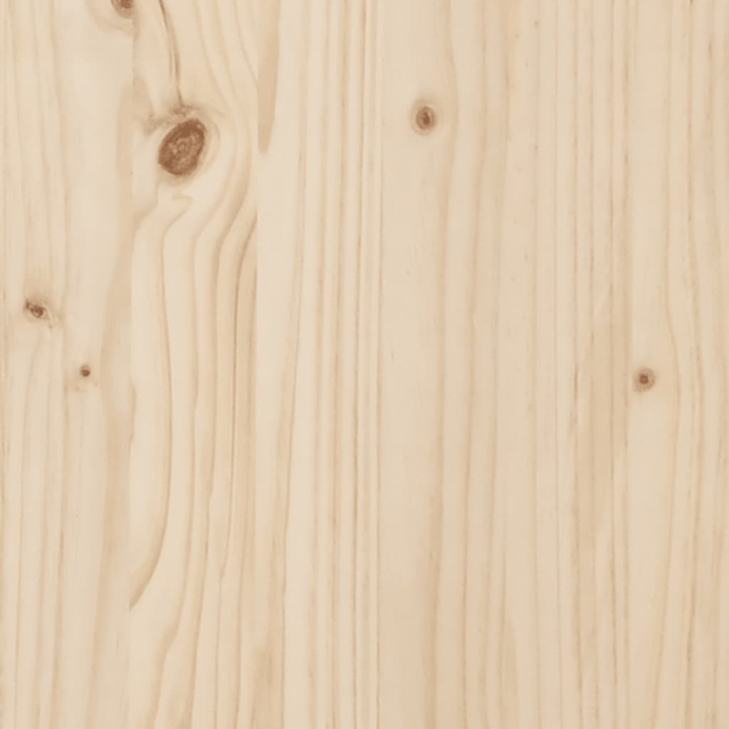 Ensemble de bar de jardin 7 pcs bois de pin massif