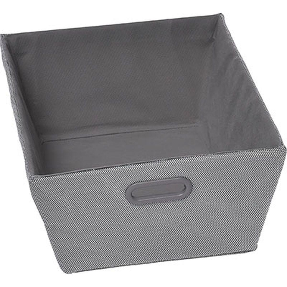 GRANDE PANIERE DRESSING EVASEE EN POLYESTER AVEC UNE POIGNEE