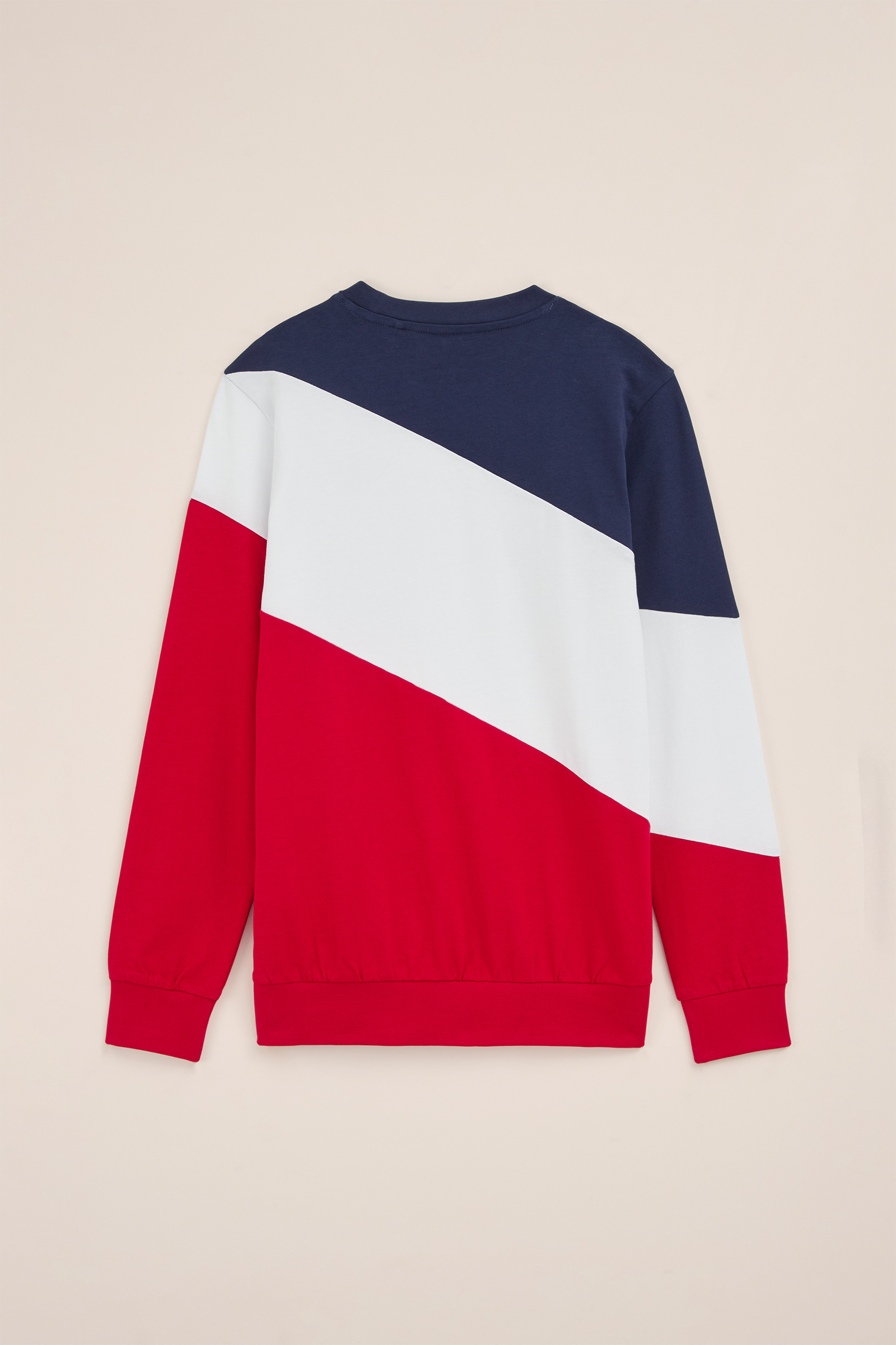 Jongens T-shirt met colourblock Bad Boys Rood