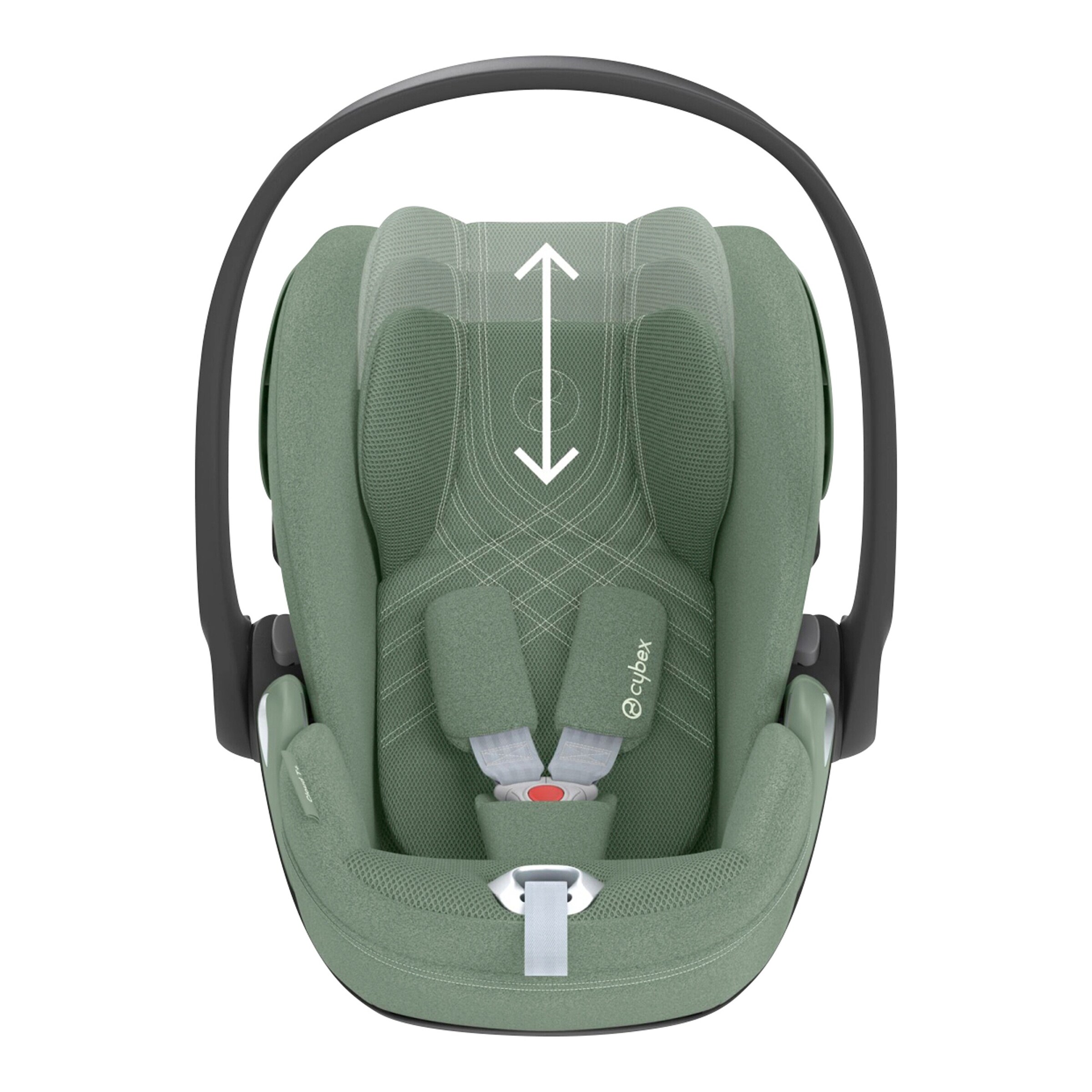 Cybex - PLATINUM Babyschale Cloud T i-Size PLUS leaf green