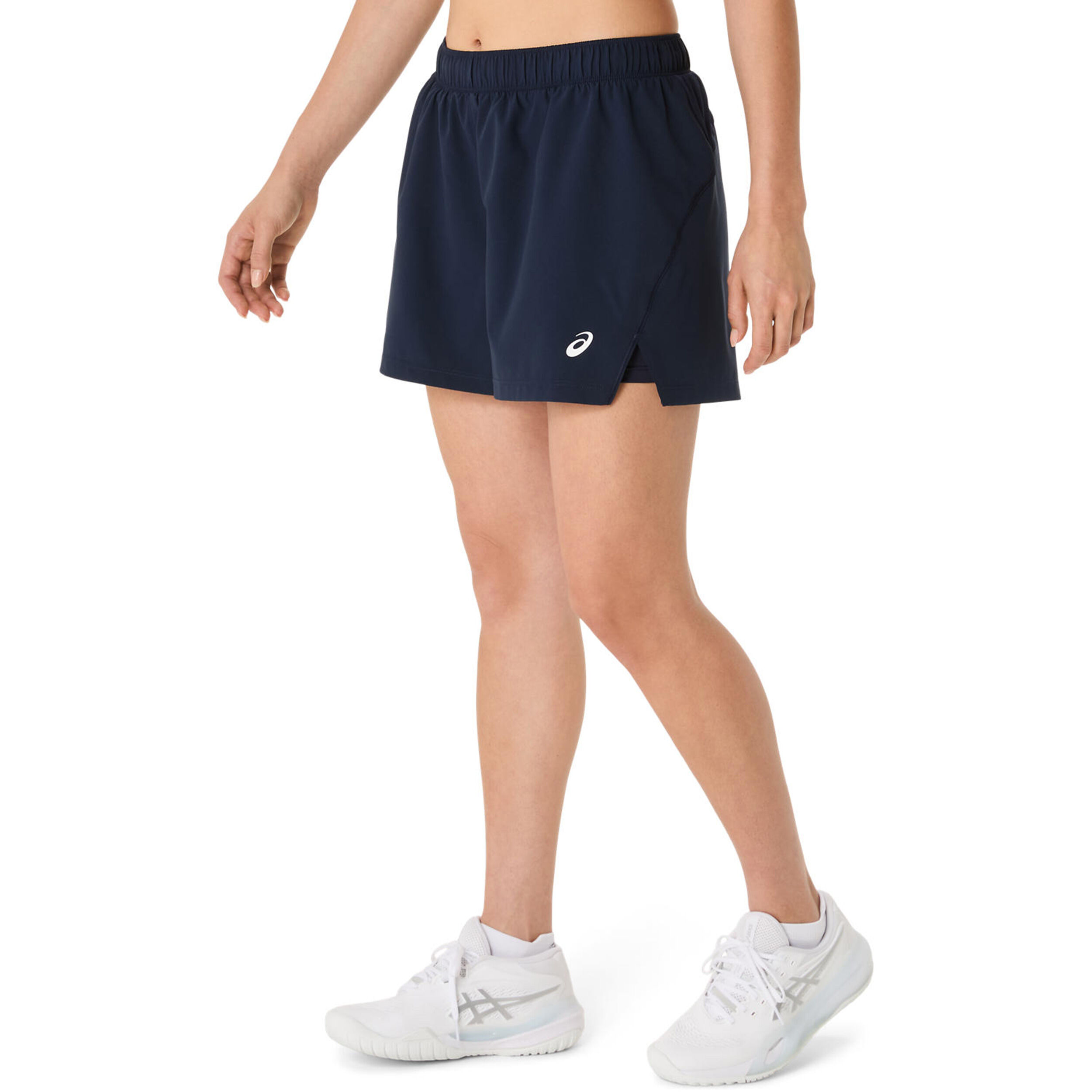 ASICS Court 2in1 Short Avec Poche-balles Femmes - Bleu Foncé
