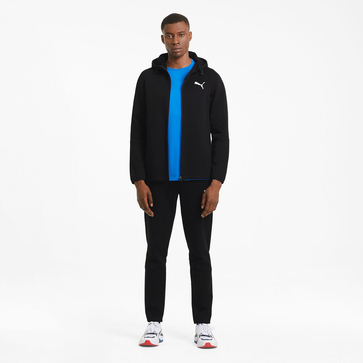 PUMA<br>Moletom com zíper evostripe