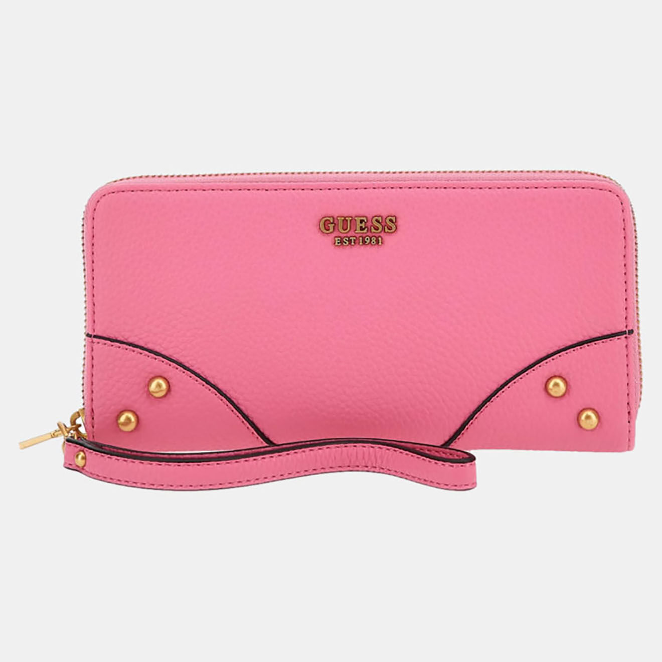Guess Portefeuille Laurel rose fuchsia - 10x3x20 cm