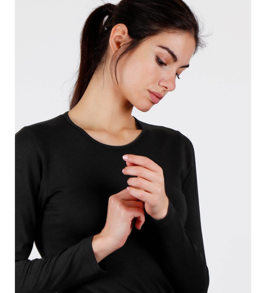 Camiseta Admas Soft Warm, preta