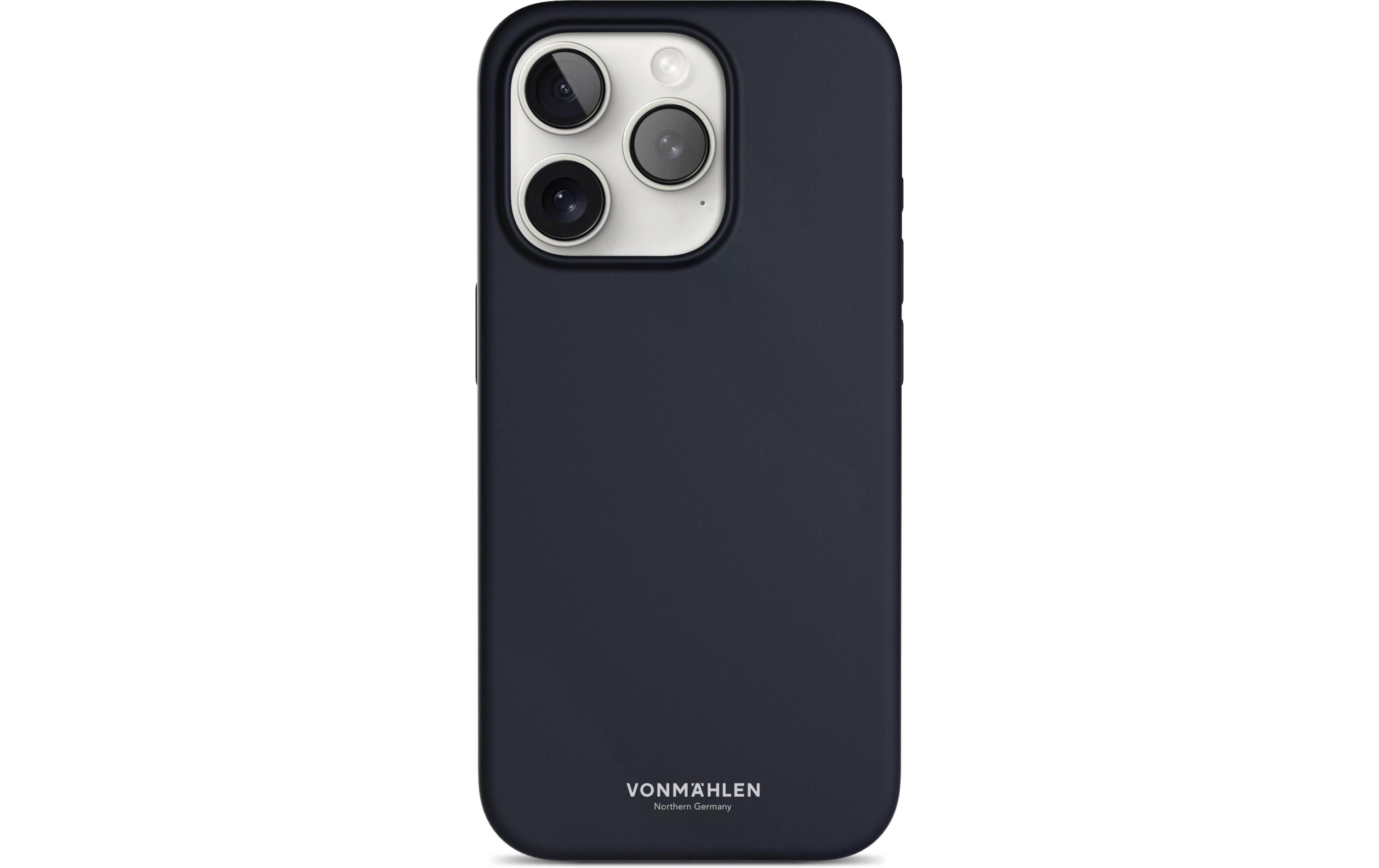 Back Cover Eco Silicone iPhone 15 Pro NavySilicone Backcover für das Apple iPhone 15 Pro