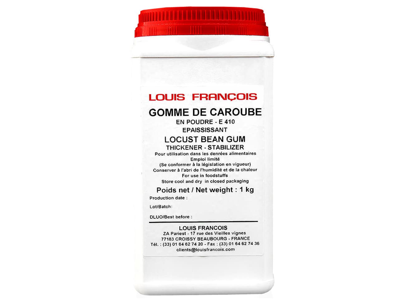 Gomme de caroube - 1 kg - Louis François