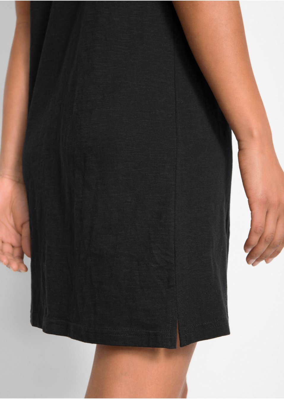 Robe en jersey fil flammé