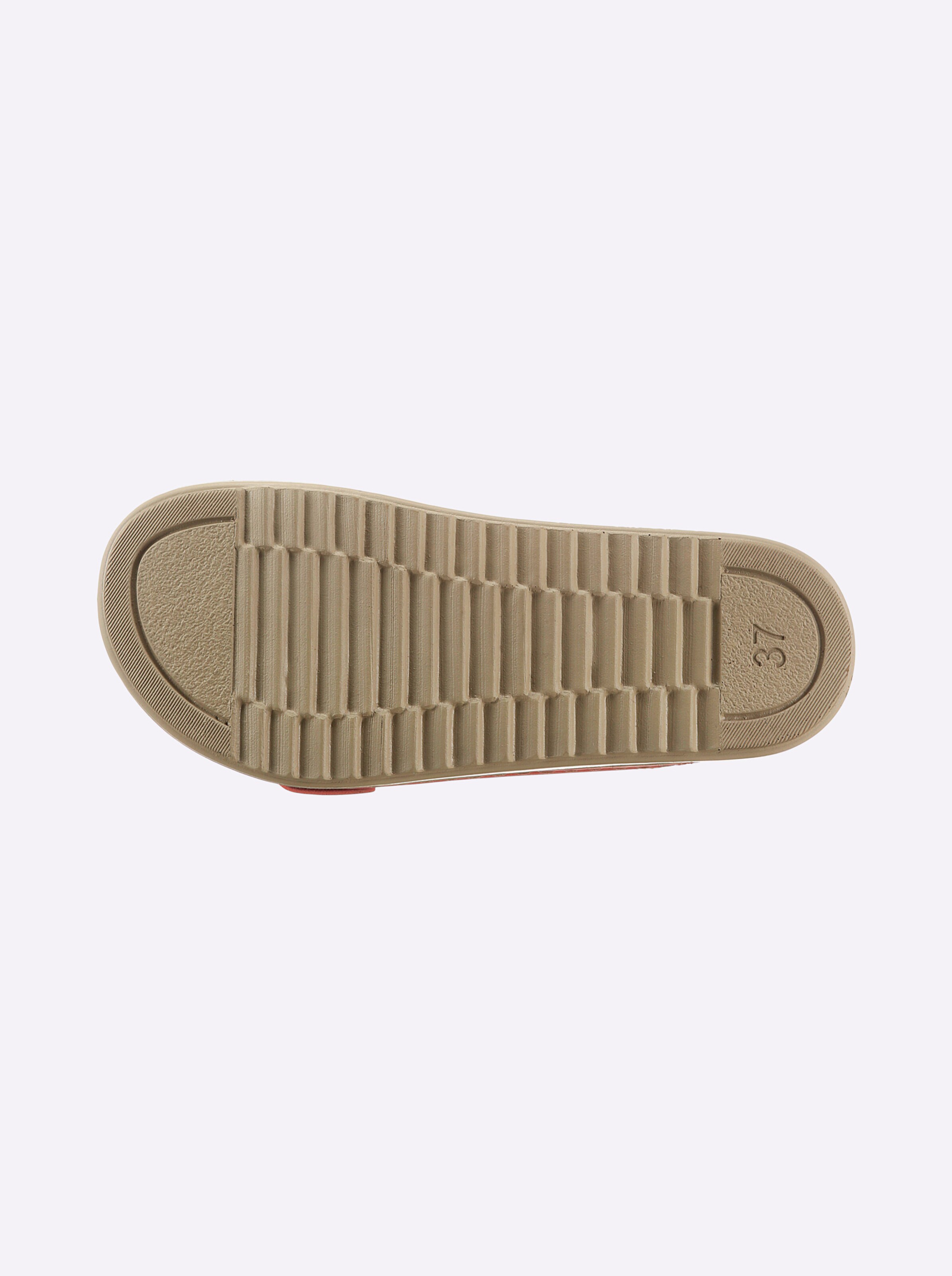 Fischer Pantolette in rot