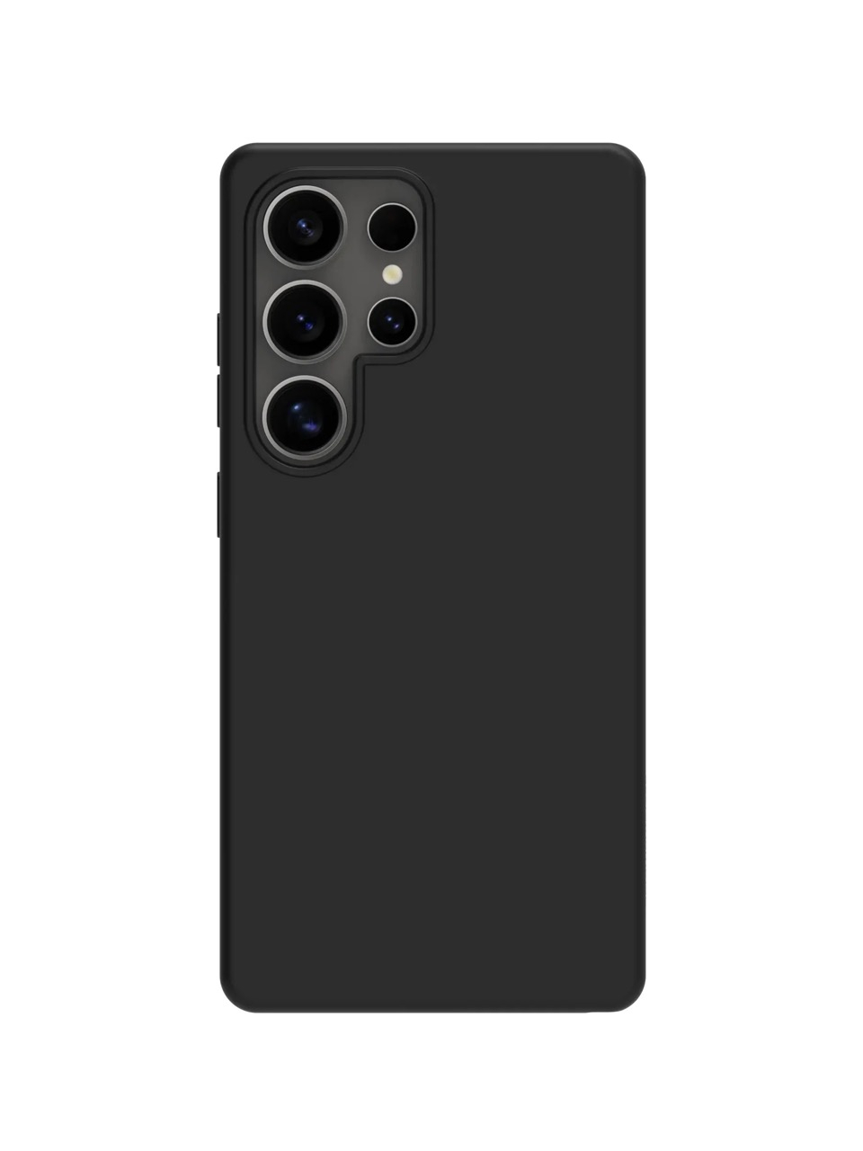 Samsung Galaxy S25 Ultra Silikon Case Hülle Monaco Recycled MagSafe-Modul (MOSUNIBL6575) - Night Black