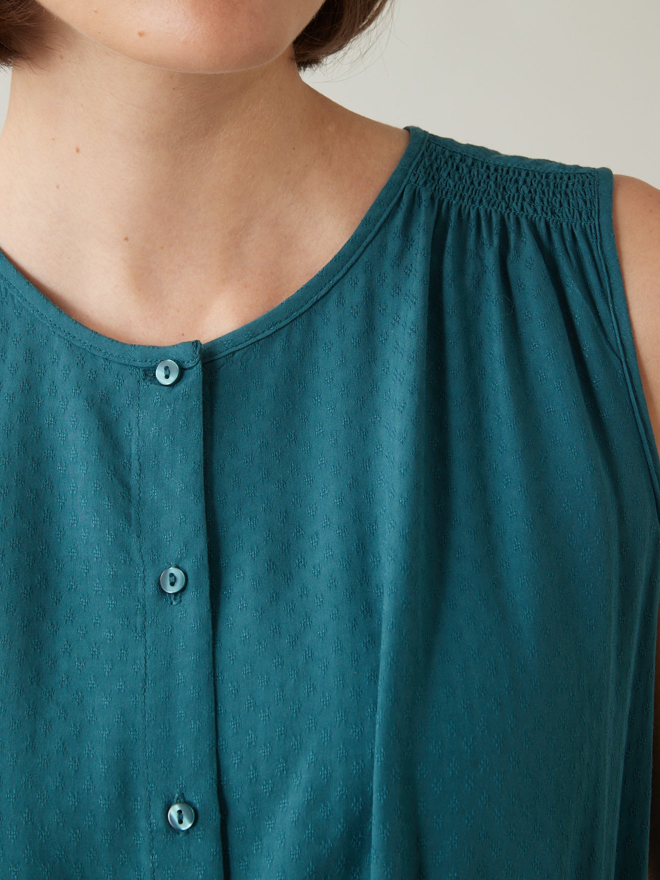 Robe femme en viscose dobby