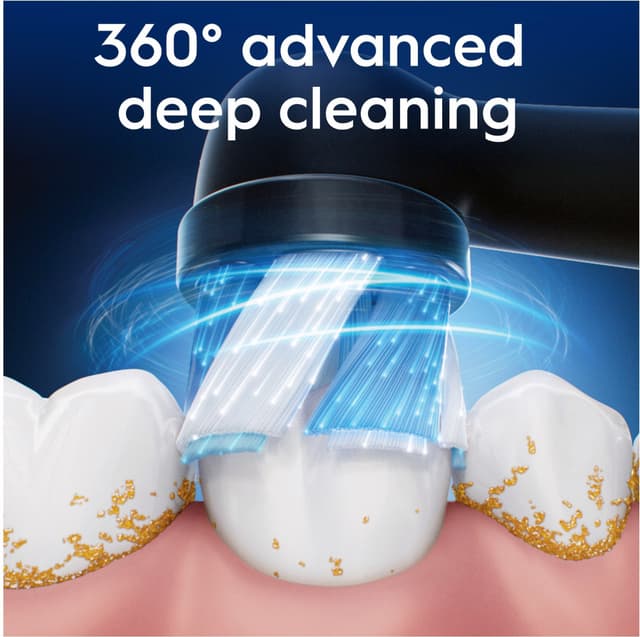 Oral-B iO Ultimate Clean tandbørstehoved 456753 3-stk (sort)