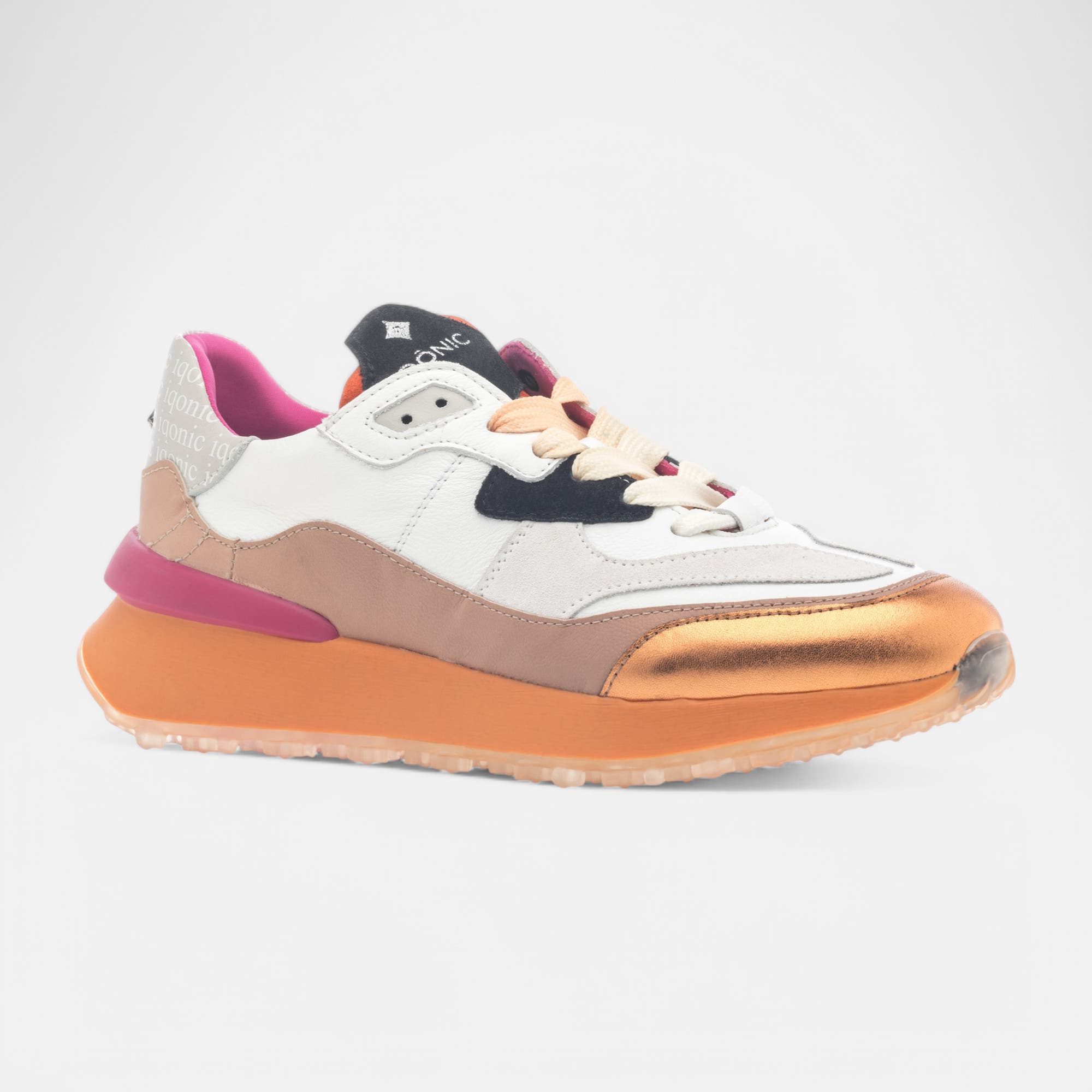 Baskets basses Femme orange
