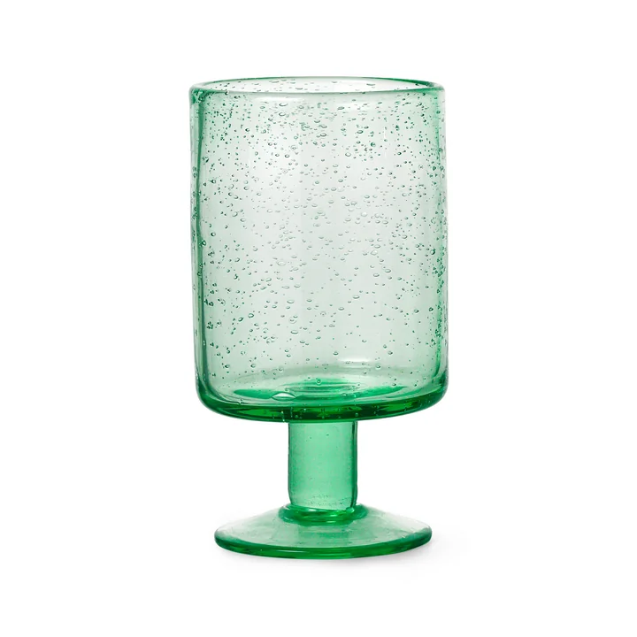 Ferm Living - Oli Weinglas, recycelt klar