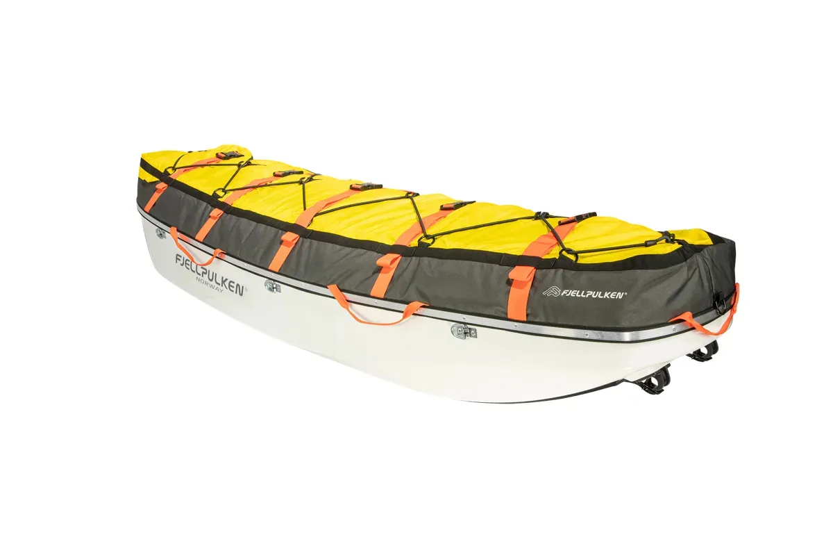 Fjellpulken Traverse 185 M/Forsterket Drag Og Sele Yellow