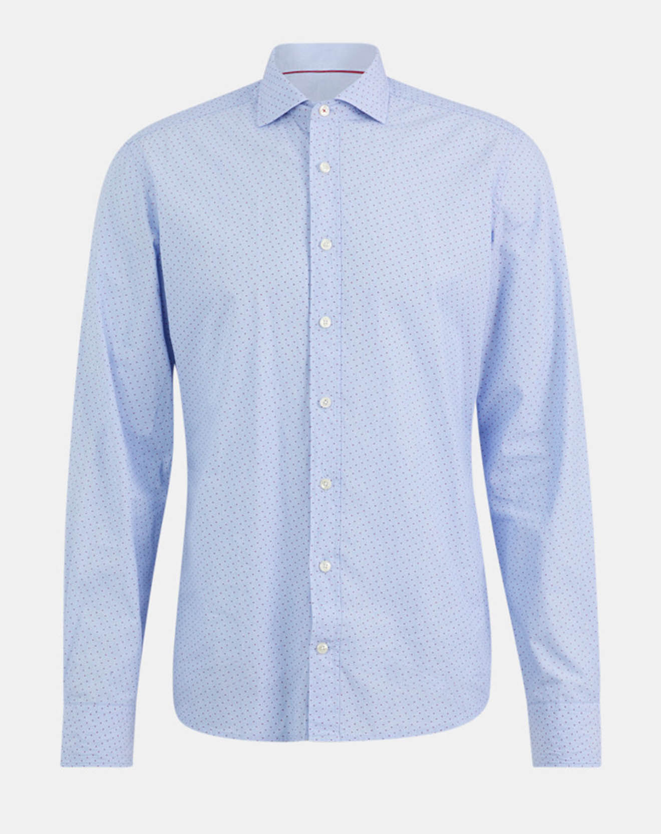 Hackett London Chemise Slim Fit imprimée bleue