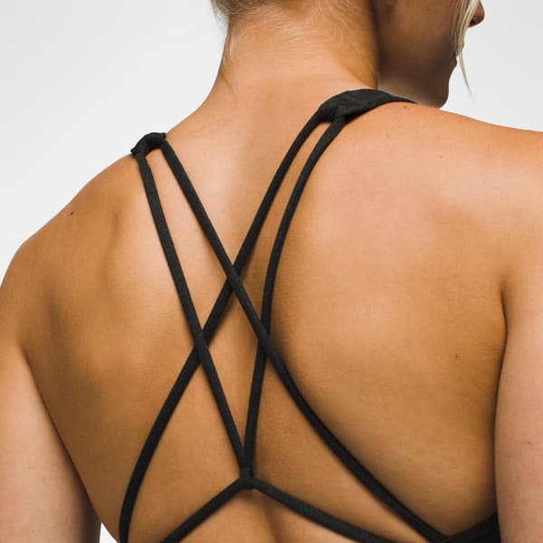Brassière PRANA HEAVANA EVERY DAY BRA W BLACK HEATHER