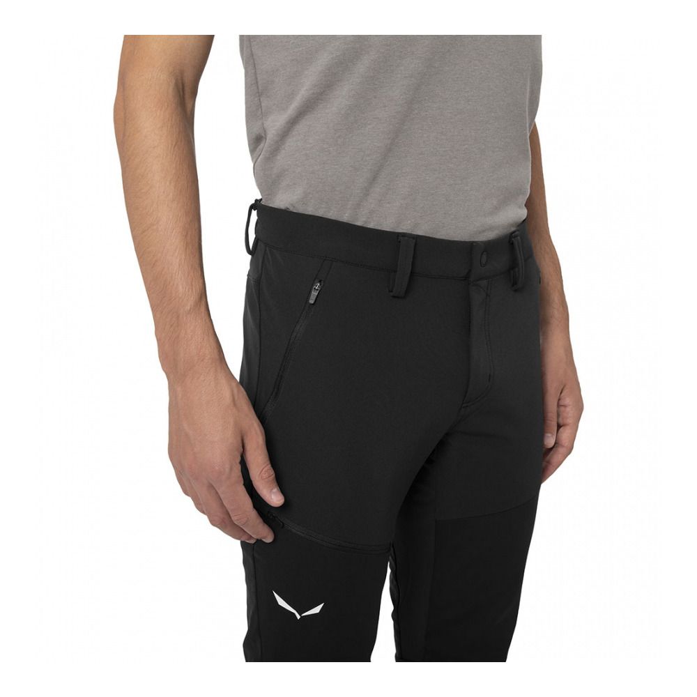 Salewa PUEZ ORVAL 2 DST - Pantalon Homme black out