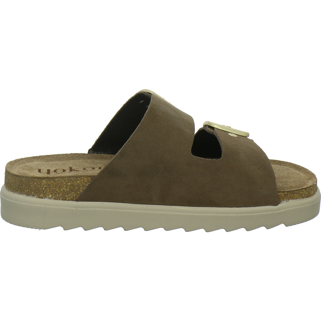 Yokono Europe, S.L.U. Pantoletten Damen Mittelbraun
