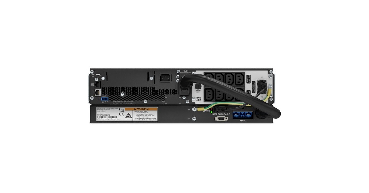 APCSmart-UPS Li-Ion SRTL1500RMXLI Noodstroomvoeding ups  (1500VA, 8x C13, USB, Rack/tower convertible)