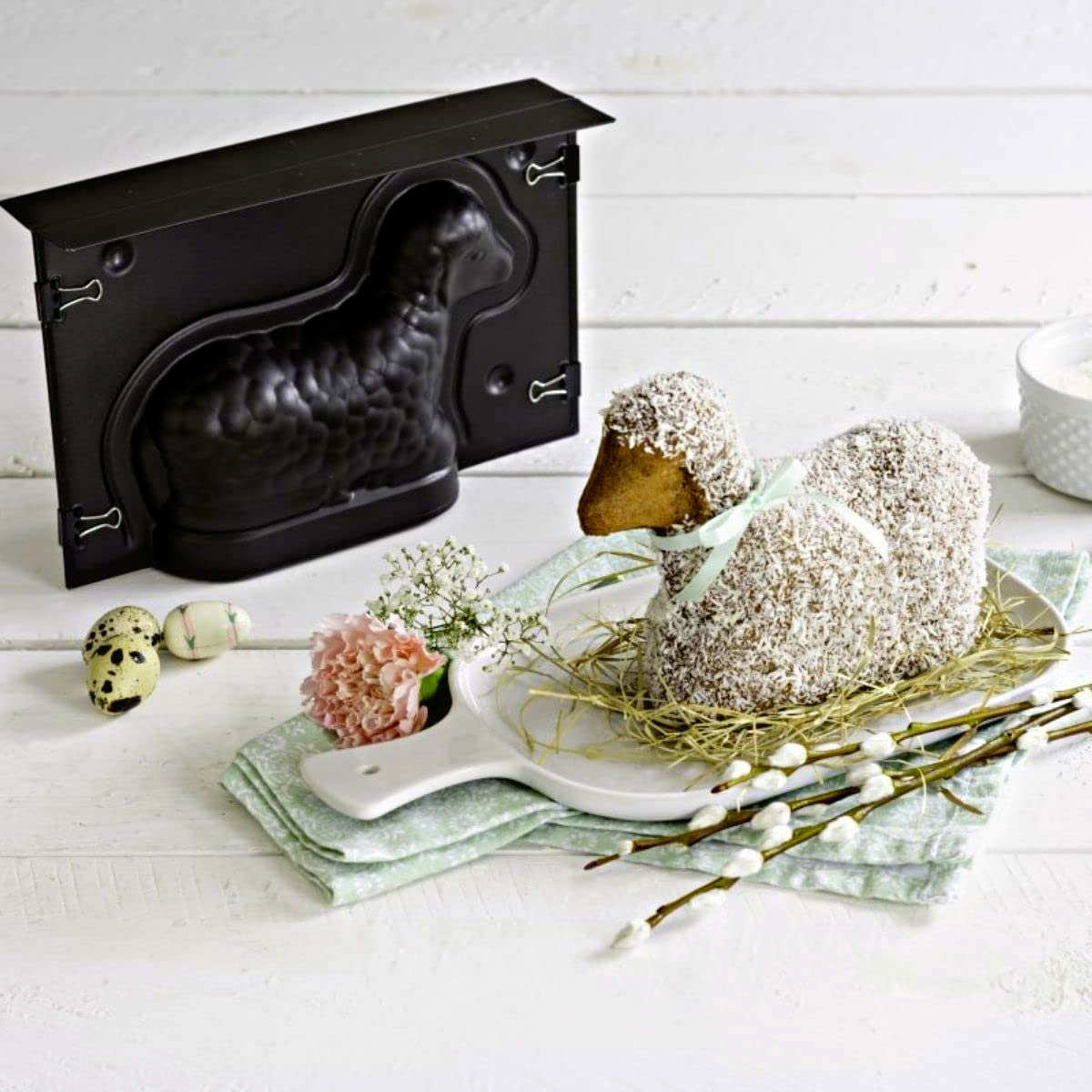 Moule pâtisserie 3D agneau de Pâques 700ml