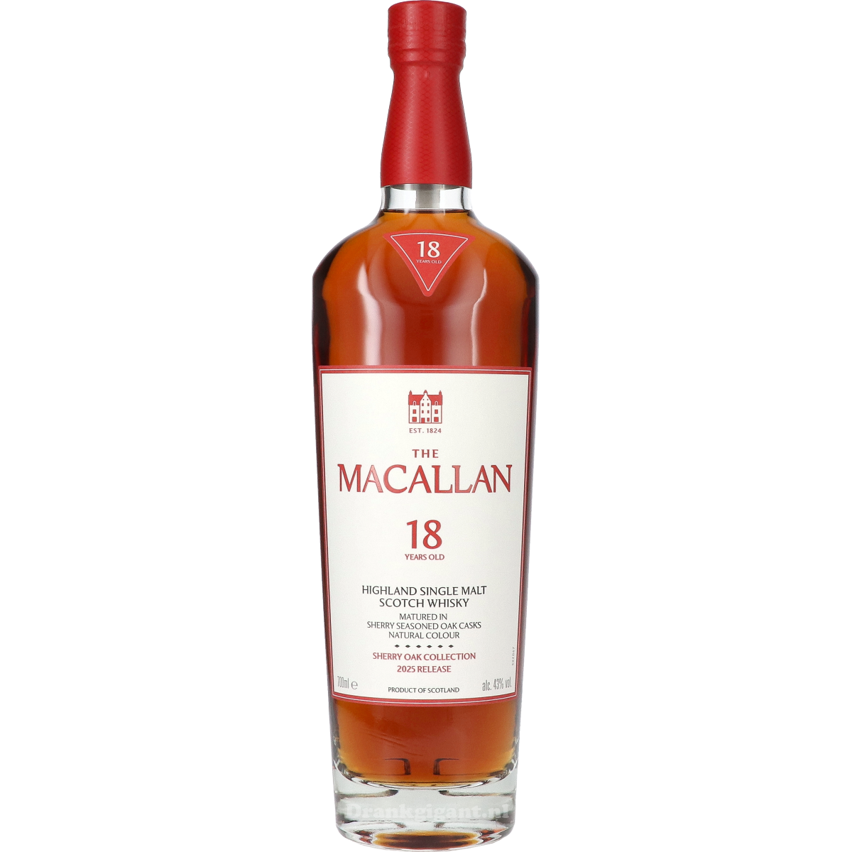 Macallan 18 Years Sherry Oak 70 cl