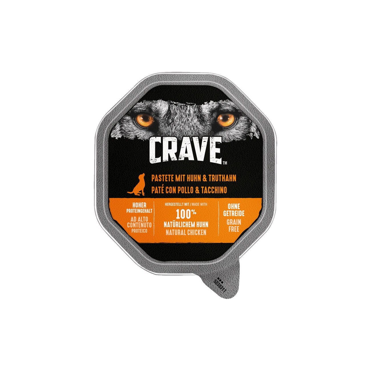 CRAVE Pastete 2 x 7 x 150g Huhn und Truthahn