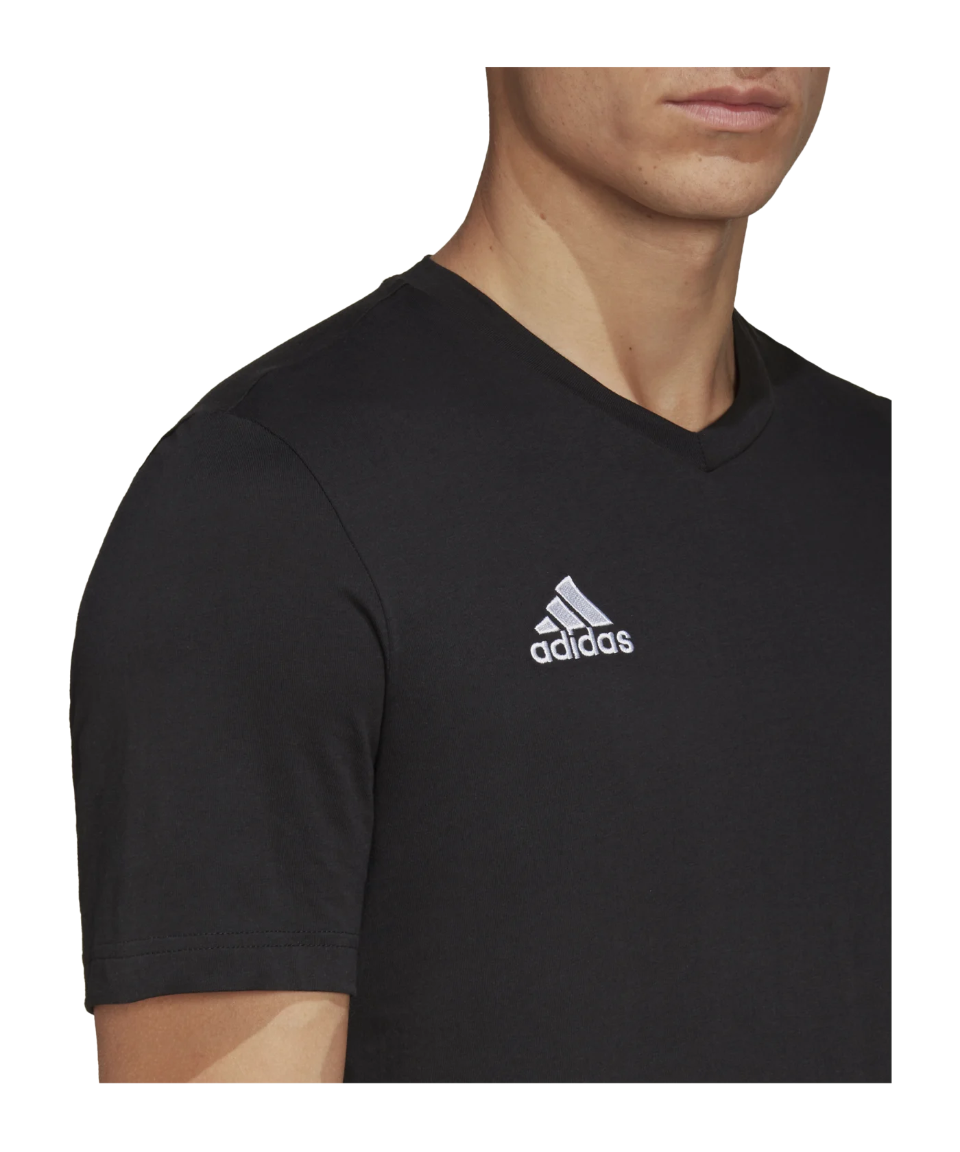 adidas Entrada 22 T-Shirt Schwarz