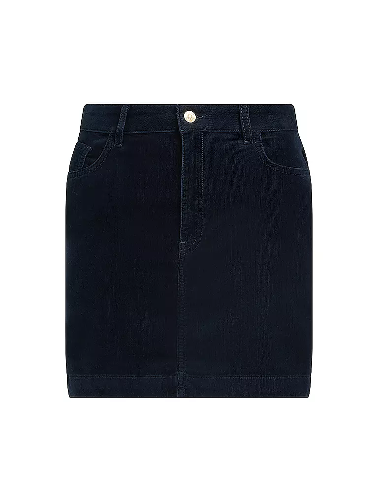 TOMMY HILFIGER Cordrock dunkelblau
