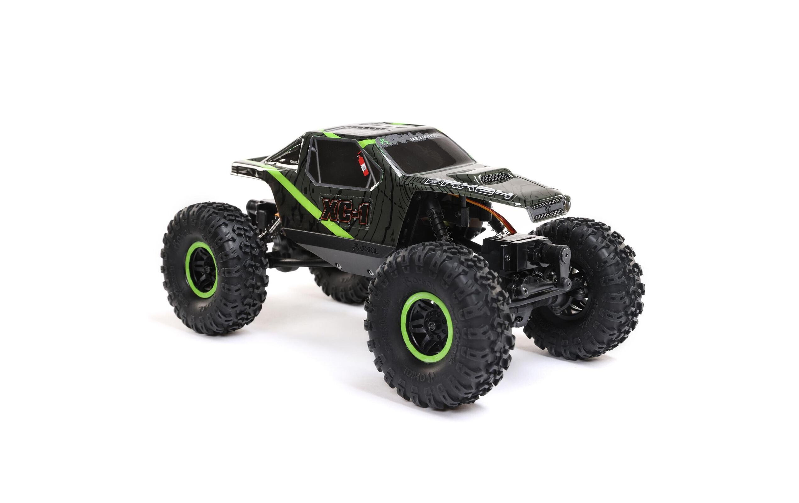 Rock Crawler AX24 XC-1 4WS, Grün, RTR, 1:24<br>Mini Crawler mit Allrad Lenkung