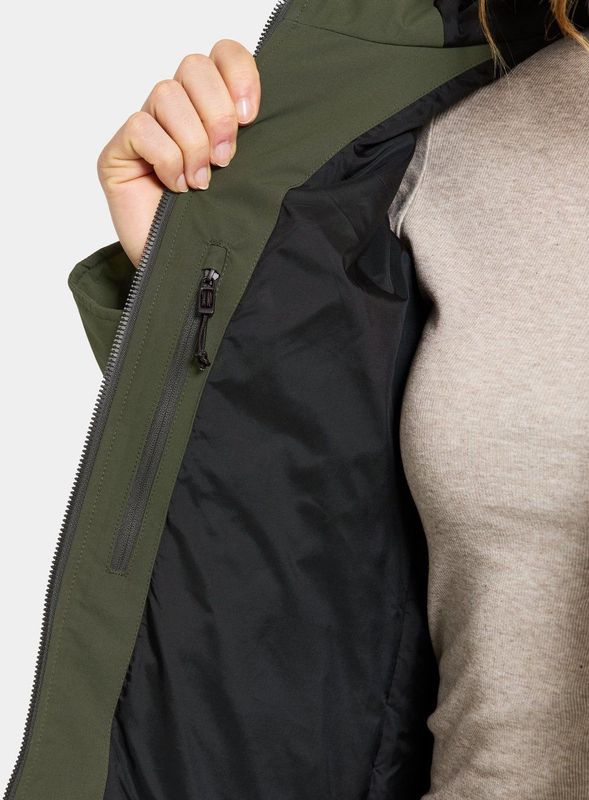 Didriksons - Helle Parka 6 - Lange Jas - Olijfgroen - Waterdicht
