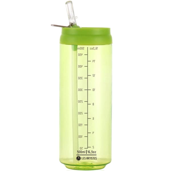 Gourde LES ARTISTES PARIS CLEAR CAN'IT 500ML VERT