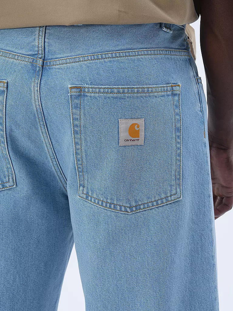 CARHARTT WIP Jeans Baggy Fit BRANDON hellblau