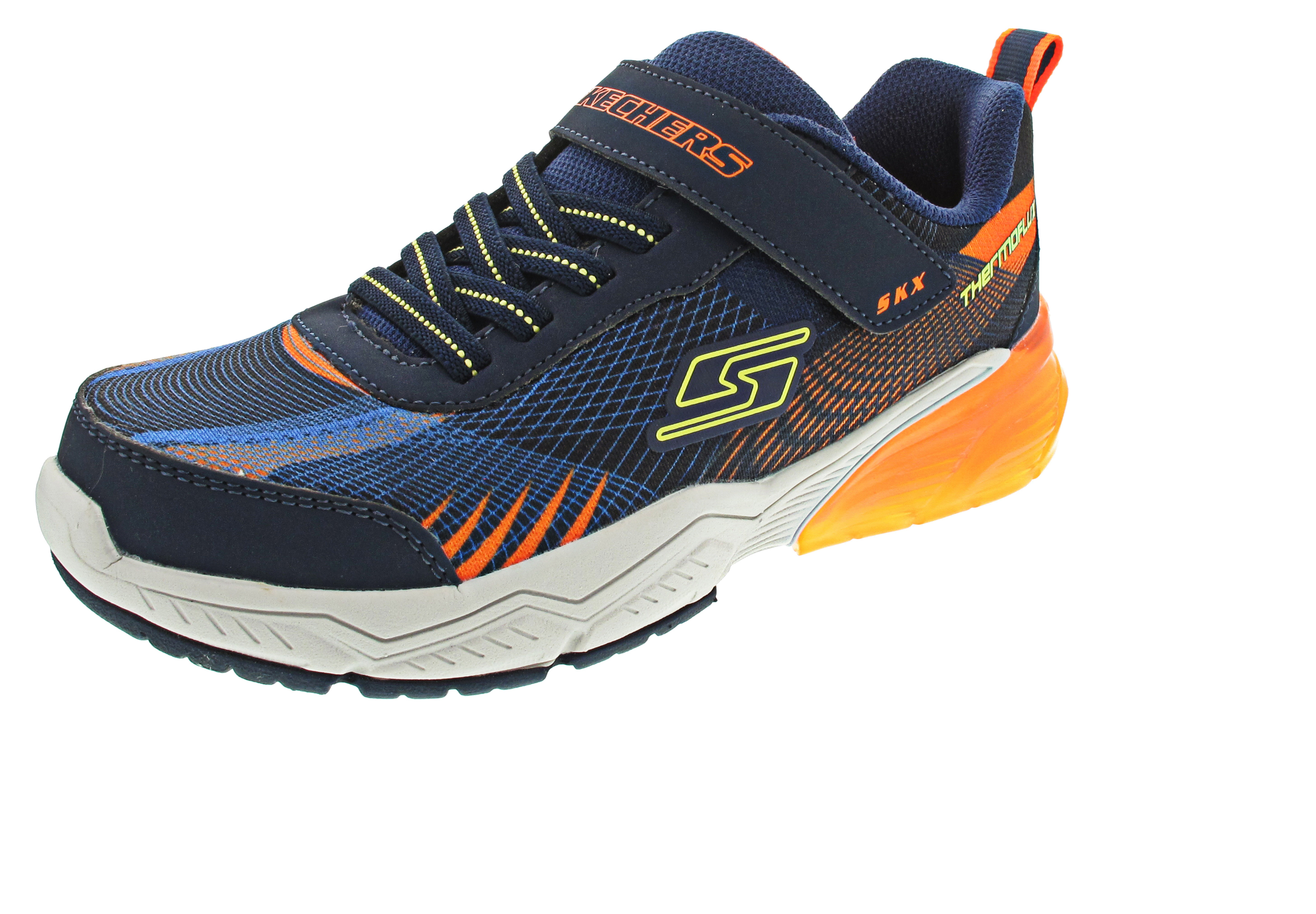 Skechers Thermoflux 2.0 Sneaker Klett blau