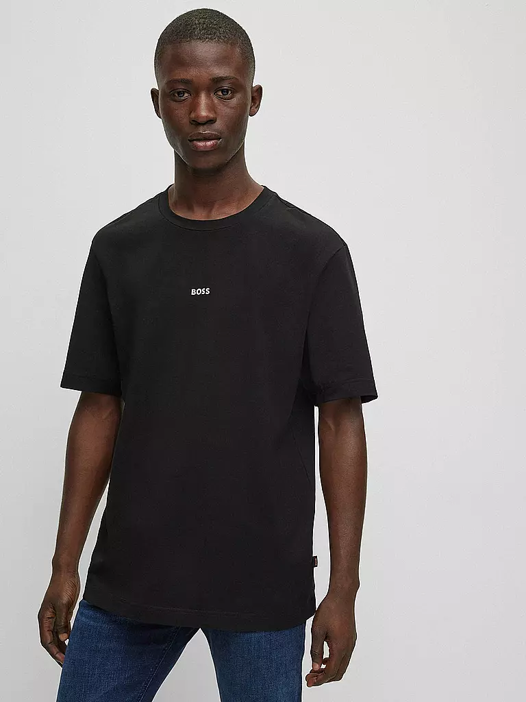 BOSS T-Shirt  Relaxed Fit TCHUP  schwarz